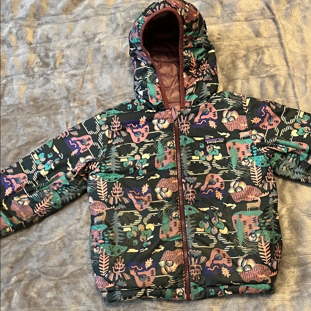 Patagonia reversible down Jacket 4t